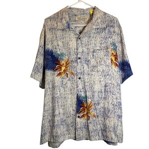 *Vintage* Hawaiian Republic‎ mens XL Silk Blend Shirt